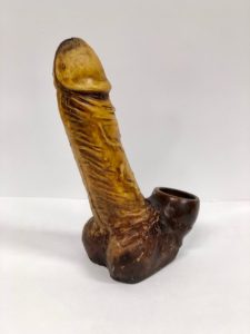 Pudendum Wooden Pipes $19.99 7oz Flesh Tone Penis